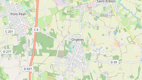 Carte de localisation de l'évènement