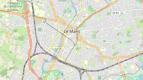 Carte de localisation de l'évènement