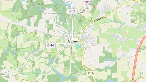 Carte de localisation de l'évènement