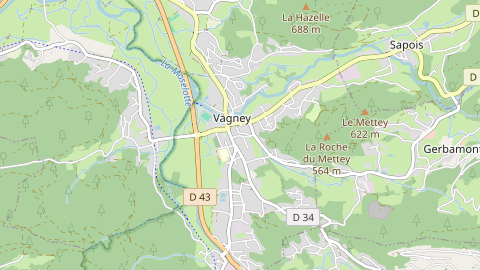 Carte de localisation de l'évènement