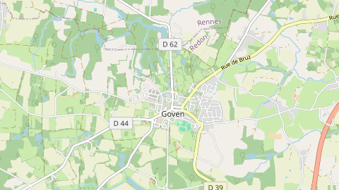Carte de localisation de l'évènement