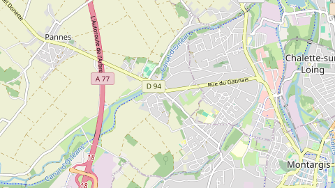 Carte de localisation de l'évènement