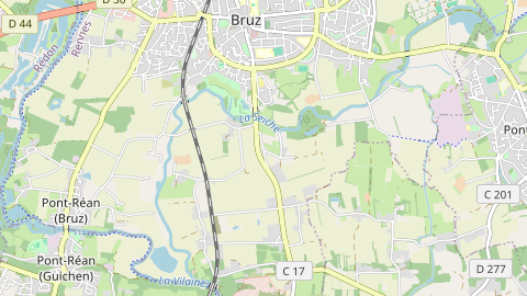 Carte de localisation de l'évènement