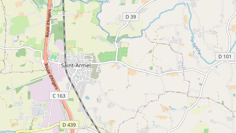 Carte de localisation de l'évènement