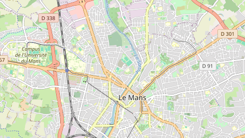 Carte de localisation de l'évènement
