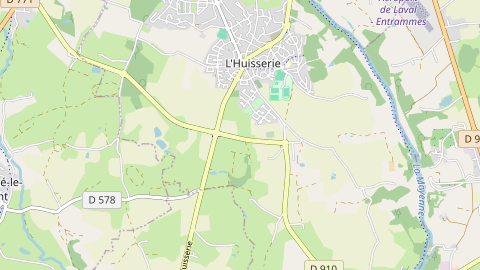 Carte de localisation de l'évènement