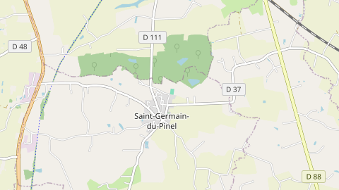 Carte de localisation de l'évènement