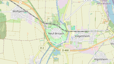 Carte de localisation de l'évènement