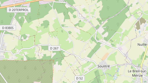 Carte de localisation de l'évènement