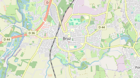 Carte de localisation de l'évènement