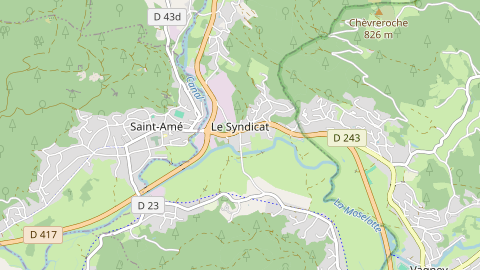 Carte de localisation de l'évènement