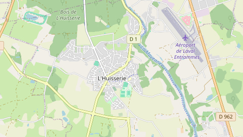 Carte de localisation de l'évènement