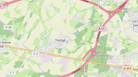 Carte de localisation de l'évènement