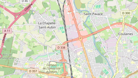 Carte de localisation de l'évènement