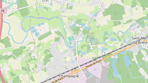 Carte de localisation de l'évènement