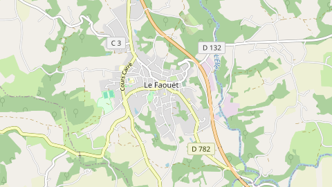 Carte de localisation de l'évènement