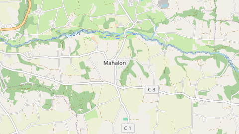 Carte de localisation de l'évènement