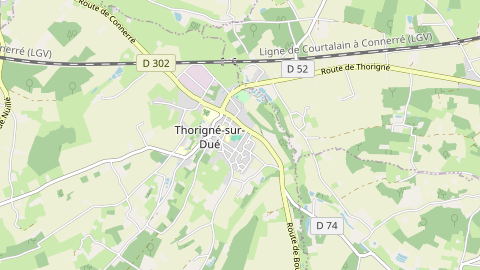 Carte de localisation de l'évènement