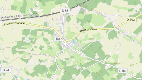 Carte de localisation de l'évènement