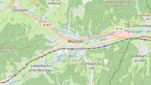 Carte de localisation de l'évènement