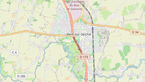 Carte de localisation de l'évènement