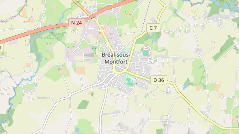 Carte de localisation de l'évènement