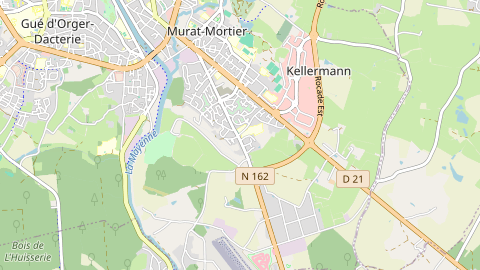 Carte de localisation de l'évènement