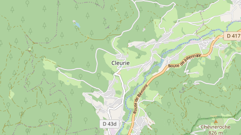 Carte de localisation de l'évènement