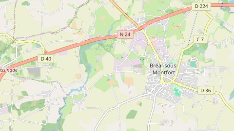 Carte de localisation de l'évènement
