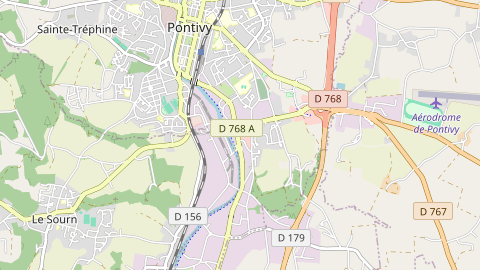 Carte de localisation de l'évènement
