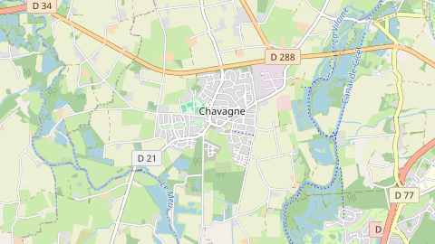 Carte de localisation de l'évènement