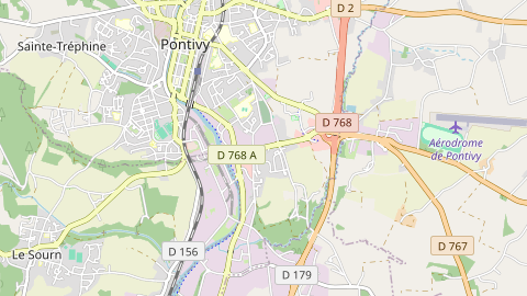 Carte de localisation de l'évènement