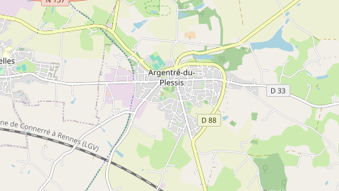 Carte de localisation de l'évènement