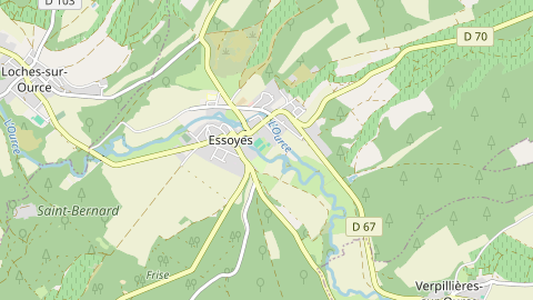 Carte de localisation de l'évènement