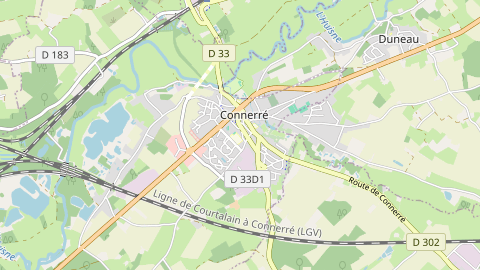 Carte de localisation de l'évènement