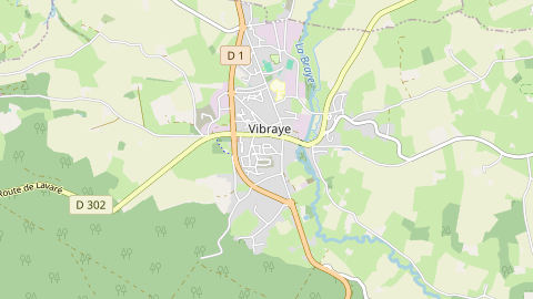 Carte de localisation de l'évènement