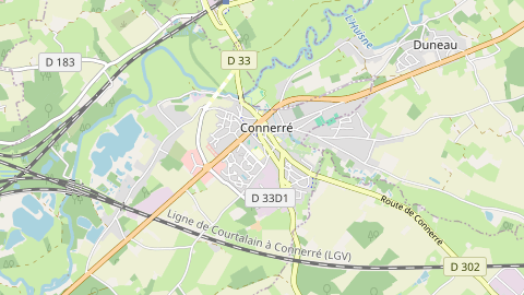 Carte de localisation de l'évènement