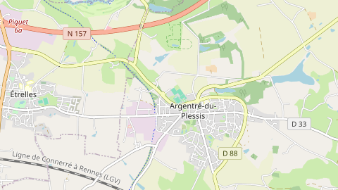 Carte de localisation de l'évènement
