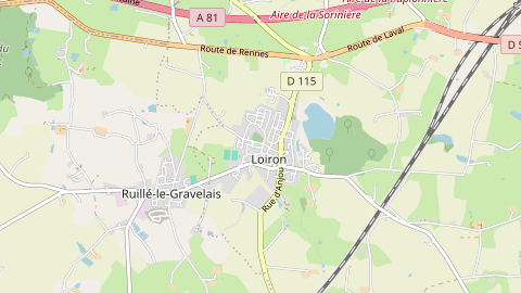 Carte de localisation de l'évènement