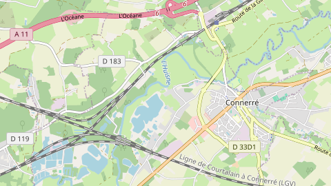 Carte de localisation de l'évènement