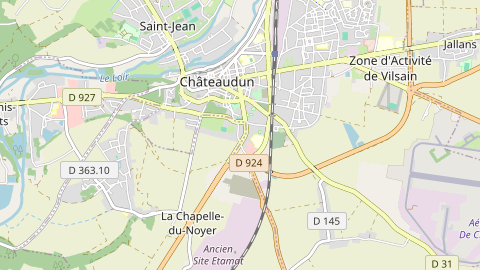 Carte de localisation de l'évènement