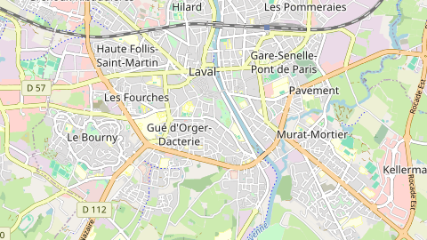 Carte de localisation de l'évènement