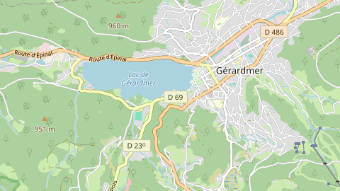 Carte de localisation de l'évènement