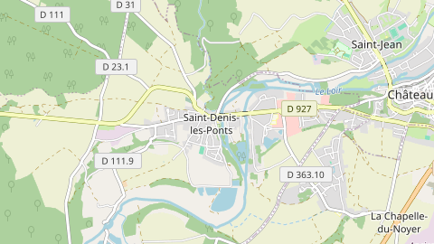 Carte de localisation de l'évènement