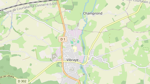 Carte de localisation de l'évènement