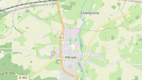 Carte de localisation de l'évènement