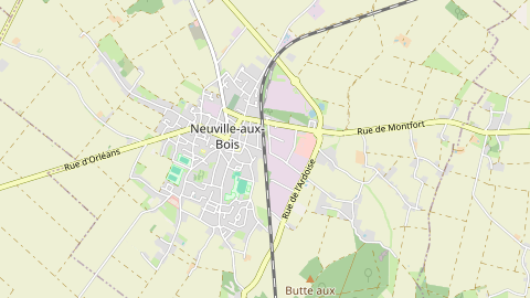 Carte de localisation de l'évènement