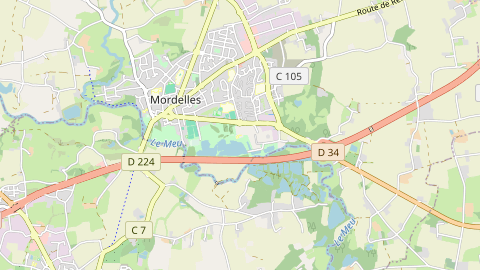 Carte de localisation de l'évènement