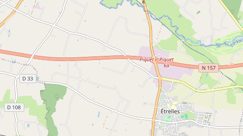 Carte de localisation de l'évènement