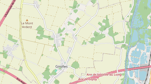 Carte de localisation de l'évènement